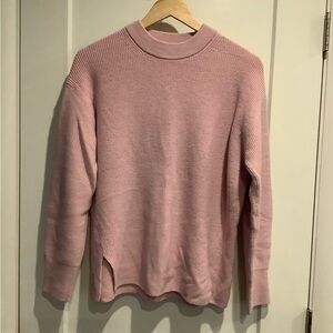 Lululemon  Pink Crew Neck Sweater